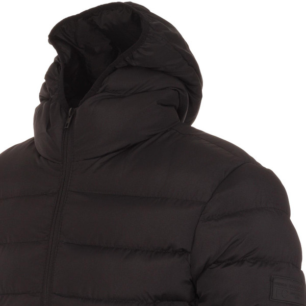 french connection Retro quilted puffa jacket black