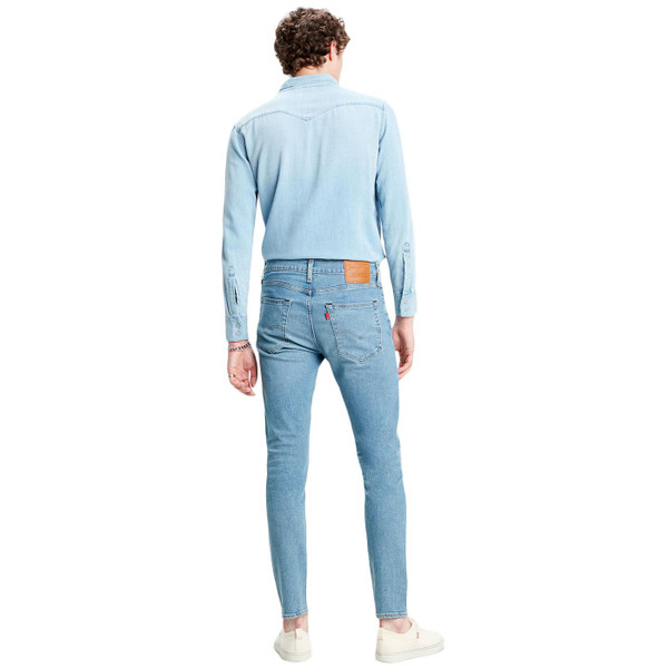 Levis 512 Men's Retro Slim Tapered Denim Jeans in Pelican Rust