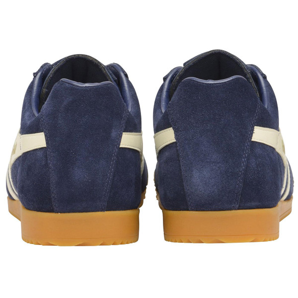 Gola Classics Harrier Suede Women's Retro 70s Indie Trainers in Navy/White