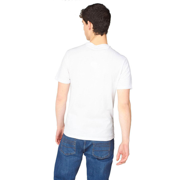 Ben Sherman Men's Classic Mod Target 60s T-Shirt in White