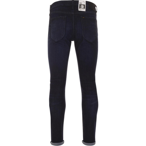 lee mens malone skinny fit jeans pine blue