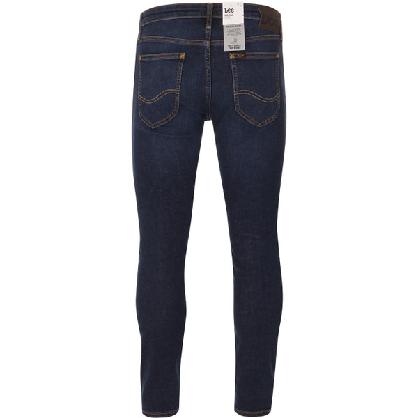 lee jeans mens malone skinny fit jeans dark indigo