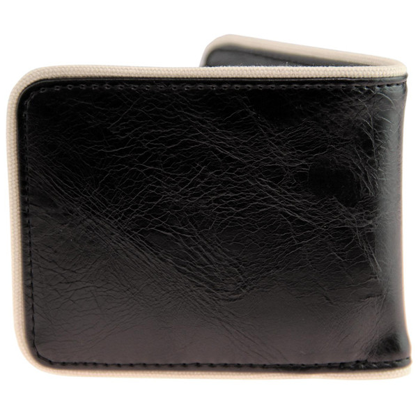 fred perry billfold wallet black