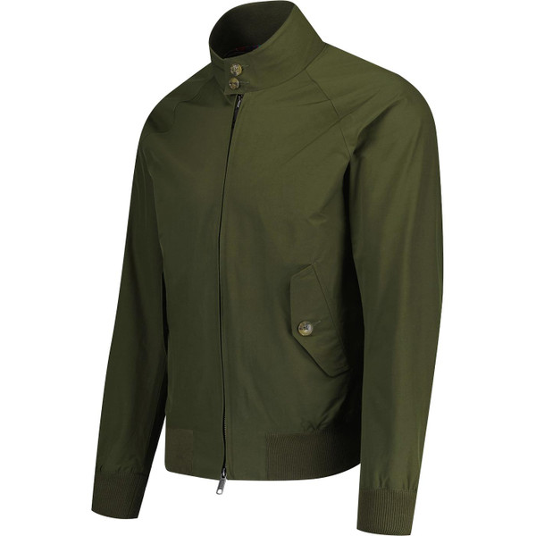 Baracuta Mens G9 Original Mod Zip Harrington Jacket Beech Green