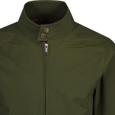 Baracuta Mens G9 Original Mod Zip Harrington Jacket Beech Green