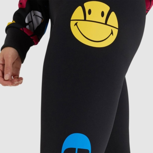 ellesse X Smiley thrilton womens leggings black