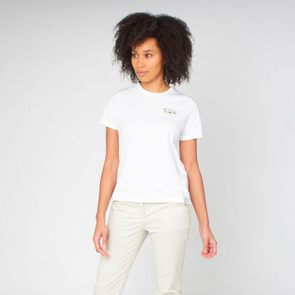 Ben Sherman x Team GB Women's Tokyo Back Print Olympics T-shirt in White