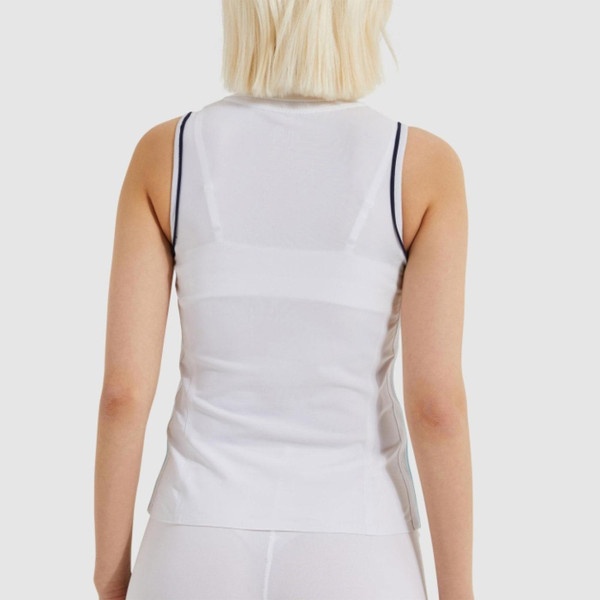 ellesse conchiglia tennis tank polo white