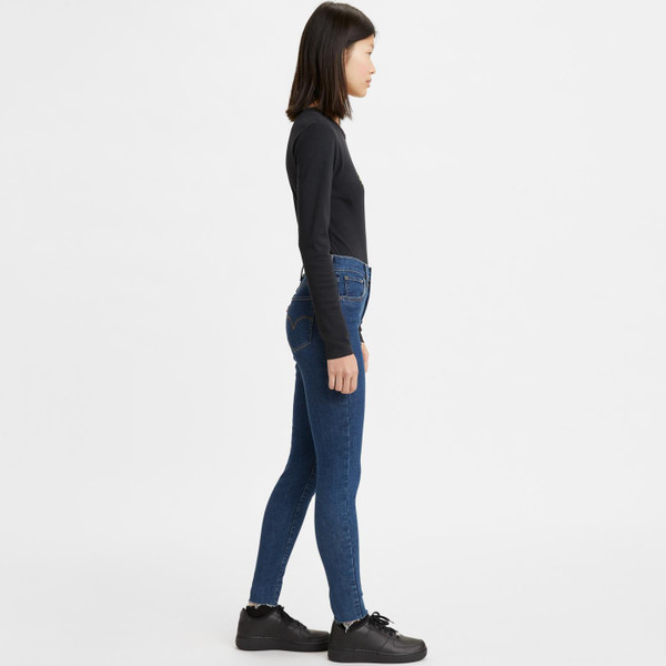 levis womens 720 hirise super skinny jeans echo stonewash dark blue
