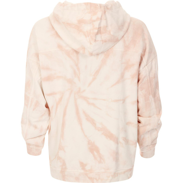 levis womens iris tye dye rider drawstring hoodie pastel pink