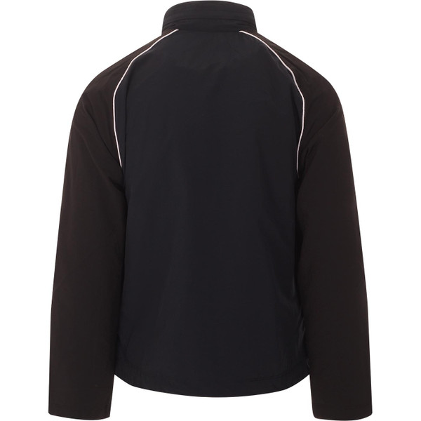 lyle and scott mens contrast panel lightweight zip jacket dark navy