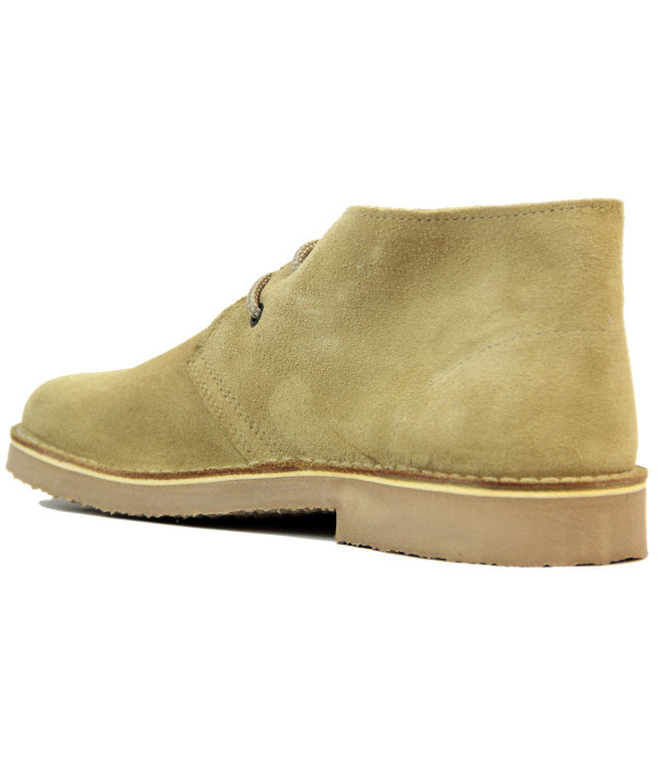 MOD RETRO SUEDE DESERT BOOTS COOPER CAMEL