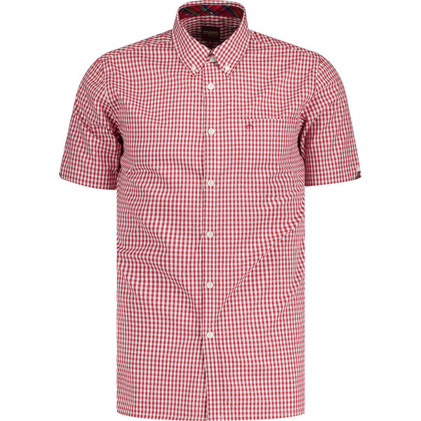 MERC TERRY RETRO MOD 60S CLASSIC GINGHAM SHIRT