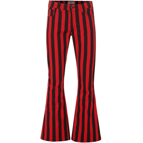 Holy Roller - Retro 60s Striped 70s Indie Flares R Holy Roller - Retro 60s Striped 70s Indie Flares R
