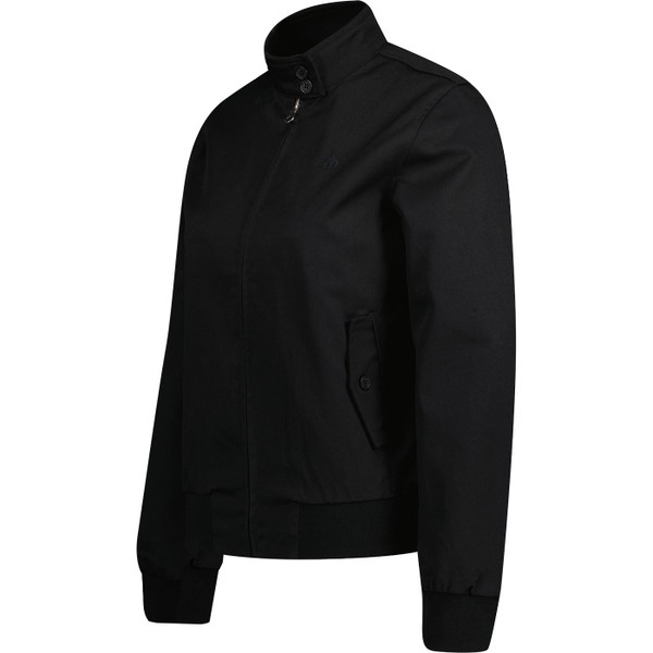 merc womens mod zip harrington jacket black