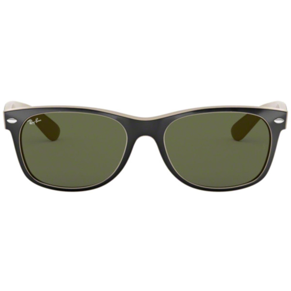 Ray-Ban New Wayfarer Sunglasses Black Cream 2-Tone Ray-Ban New Wayfarer Sunglasses Black Cream 2-Tone