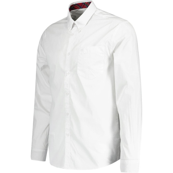 Side of Merc Retro Mod 60s Button Down Smart White Shirt