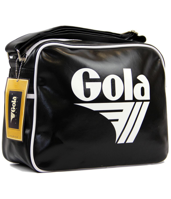 GOLA CLASSICS RETRO MESSENGER BAG BLACK