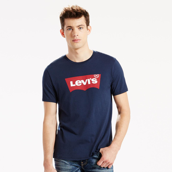 LEVIS RETRO MOD INDIE BATWING LOGO T-SHIRT