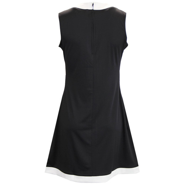 Madcap England á Gogo Retro 1960s Mod Mini Dress with Side Tabs in Black