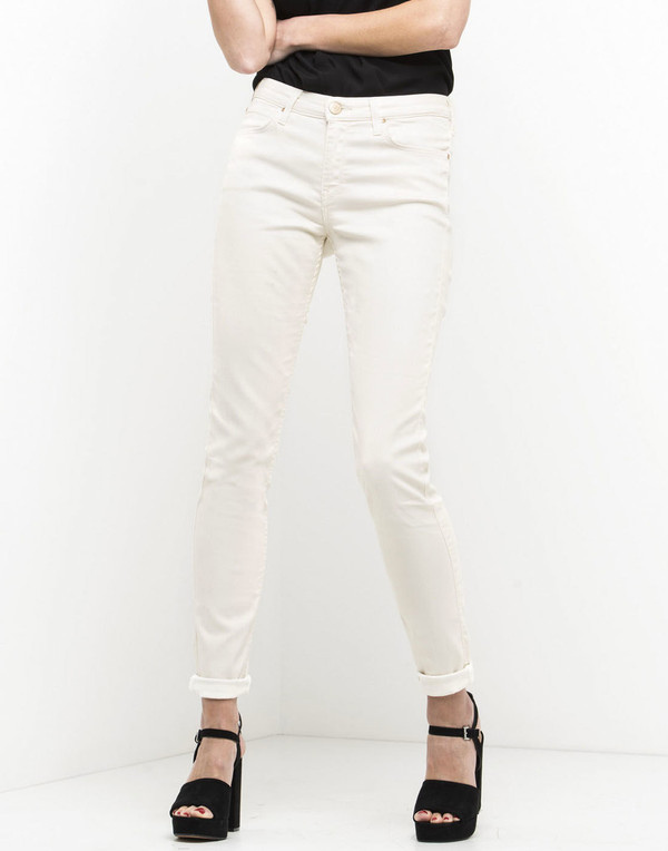 lee jodee retro 1970s super skinny jeans ecru