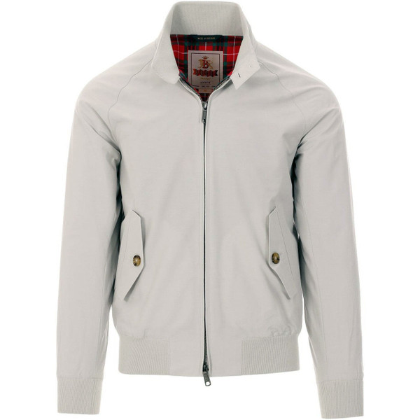 Baracuta G9 Mod 60s Men's Made in England Harrington Jacket in Mist Grey