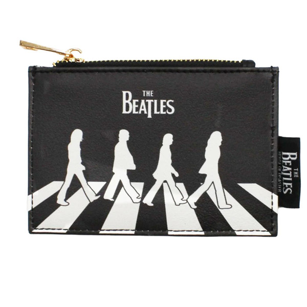 The Beatles Abbey Road Zip Purse TBABZIP in black and white The Beatles Abbey Road Zip Purse TBABZIP in black and white