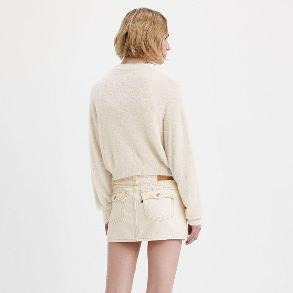 Levi's Women's Retro Cat Cardigan in Egret A32350022