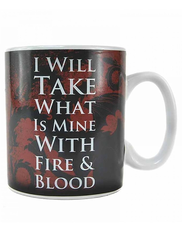 Game of Thrones Daenerys Heat Mug Game of Thrones Daenerys Heat Mug