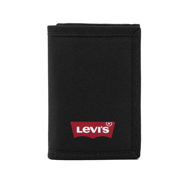 Levi's Batwing Trifold Wallet in Regular Black 38094-0036