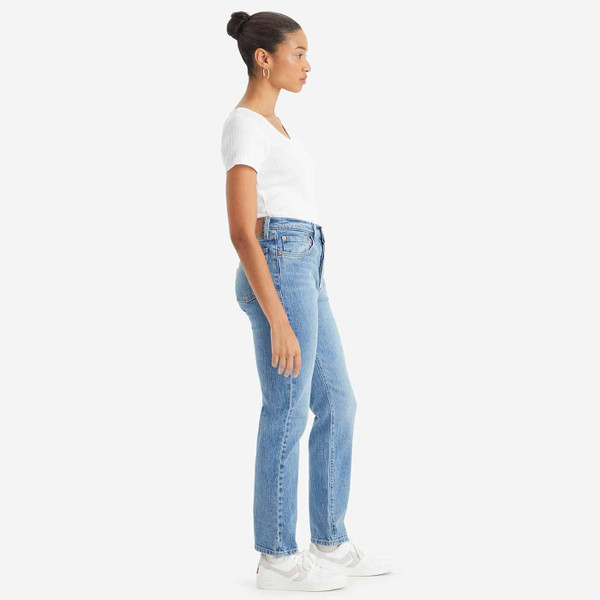 Levi's Womens 501 Jeans in Hollow Days Blue Denim
