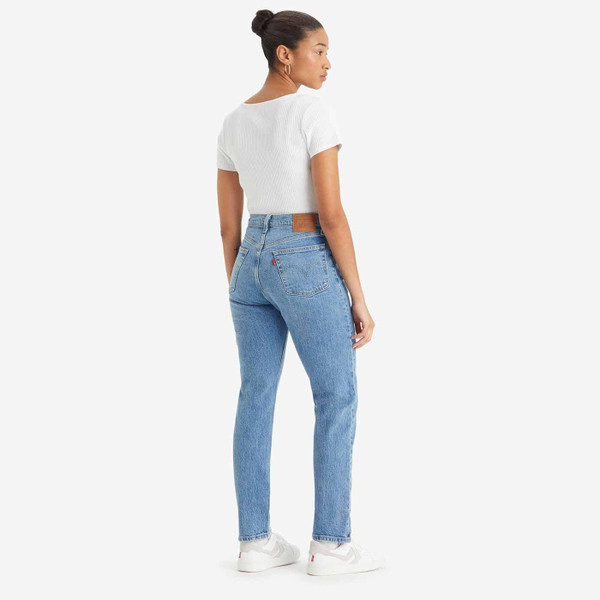 Levi's Womens 501 Jeans in Hollow Days Blue Denim