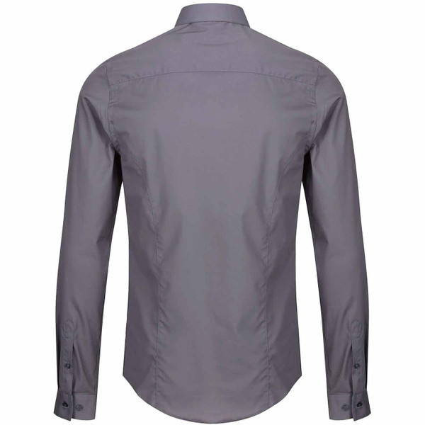 The Butchers Pencil Luke Mod Shirt in Dark Charcoal M650902