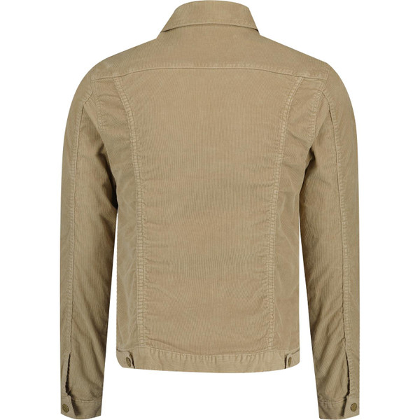 lois mens tejana retro mod needle cord trucker jacket dark sand