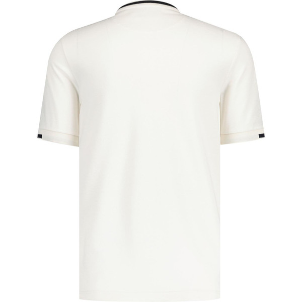 farah vontage mens bedingfield tipping crew neck tshirt ecru