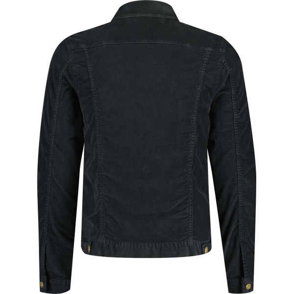 lois mens tejana retro mod needle cord trucker jacket charcoal