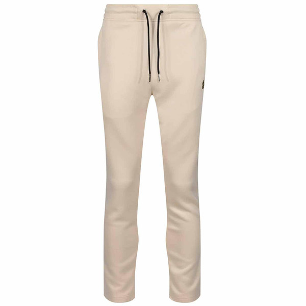 Luke Sport Edinburgh Straight Leg Joggers in Ecru and Black