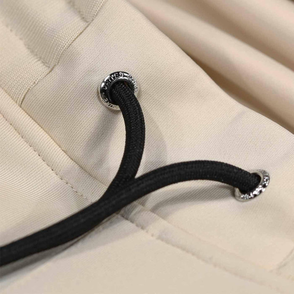 Luke Sport Edinburgh Retro Track Pants in Ecru and Black