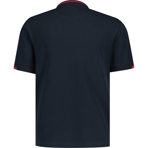 farah vintage mens bedingfield tipping crew neck tshirt navy