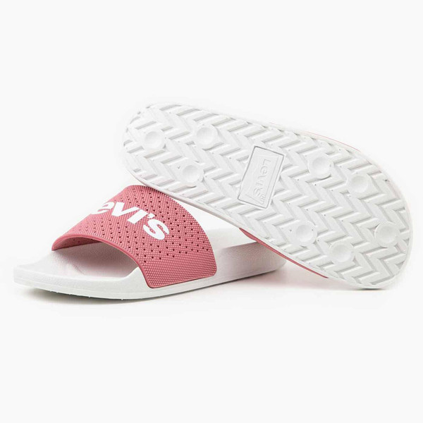 Levi's June Women's Slides in Dark Pink D6550-0004