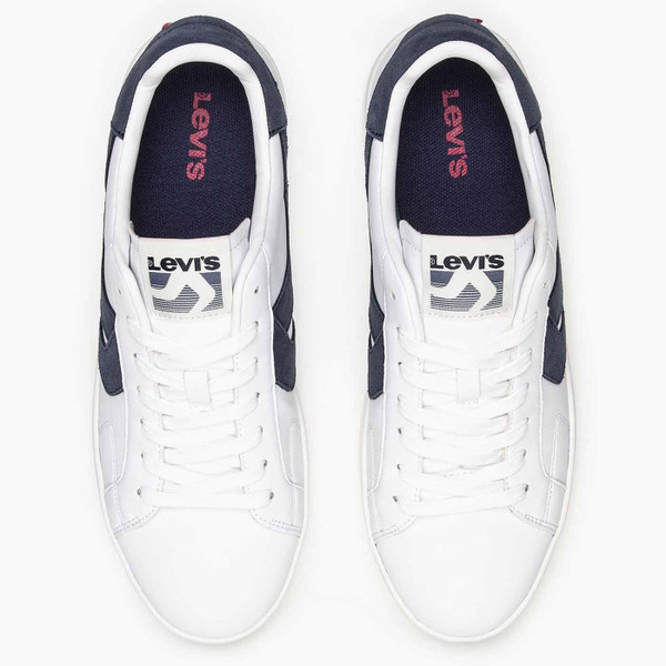 Levi's Swift Retro Indie Trainers in Regular White D79090002
