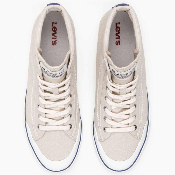 Levi's LS2 High Top Indie Trainers in Off White D79140002