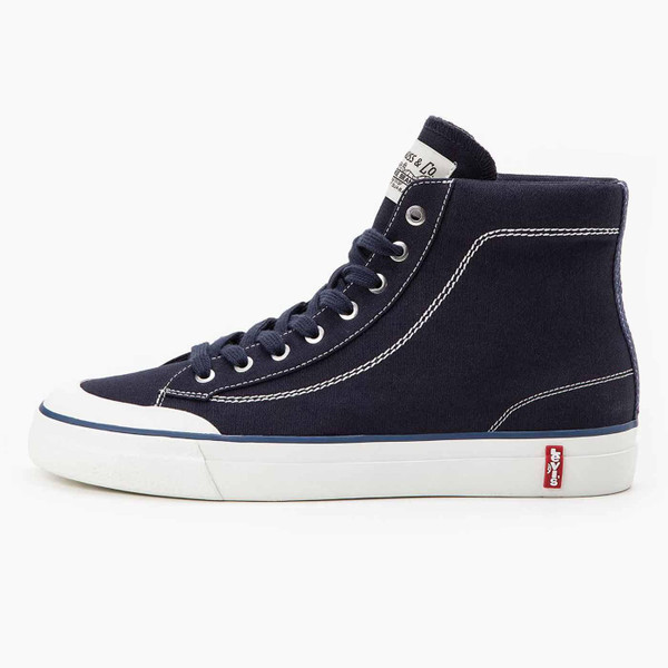 Levi's LS2 High Top Trainers in Mid Navy Blue D79140001