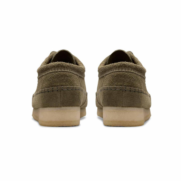 Clarks Originals Weaver Mod Suede Moccasins in Pale Khaki 26175715