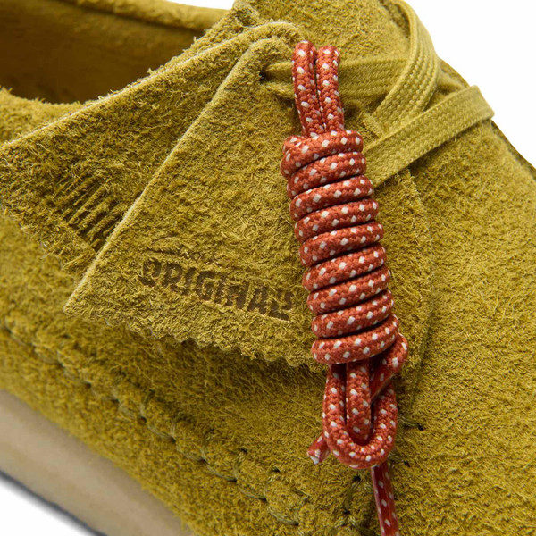 Clarks Originals Weaver Shoes in Olive Suede 26176526
