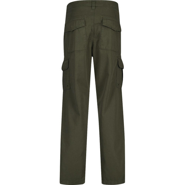 french connection mens slim fit ripstop cargo trousers olive green