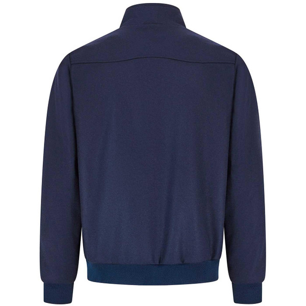 Merc Heddon Made in England Mod Wool Harrington Jacket in Navy