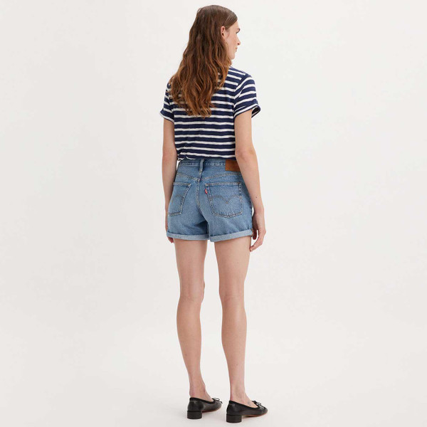 Levi's 501 Women's Indie Rolled Denim Shorts in Must Be Mine 299610035