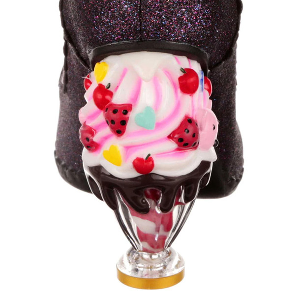 Irregular Choice Favourite Flavour Ice Cream Sundae Heels in Dark Purple 4751-01B