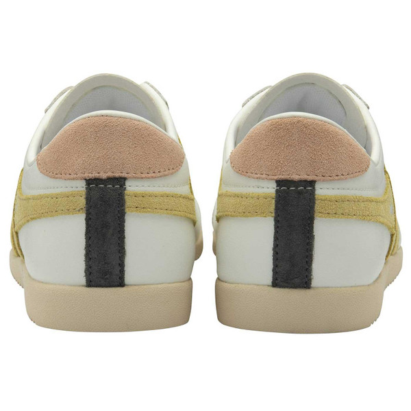 Gola Classics Bullet Pure 90s Indie Trainers in White, Lemon and Pearl Pink CLA366XY